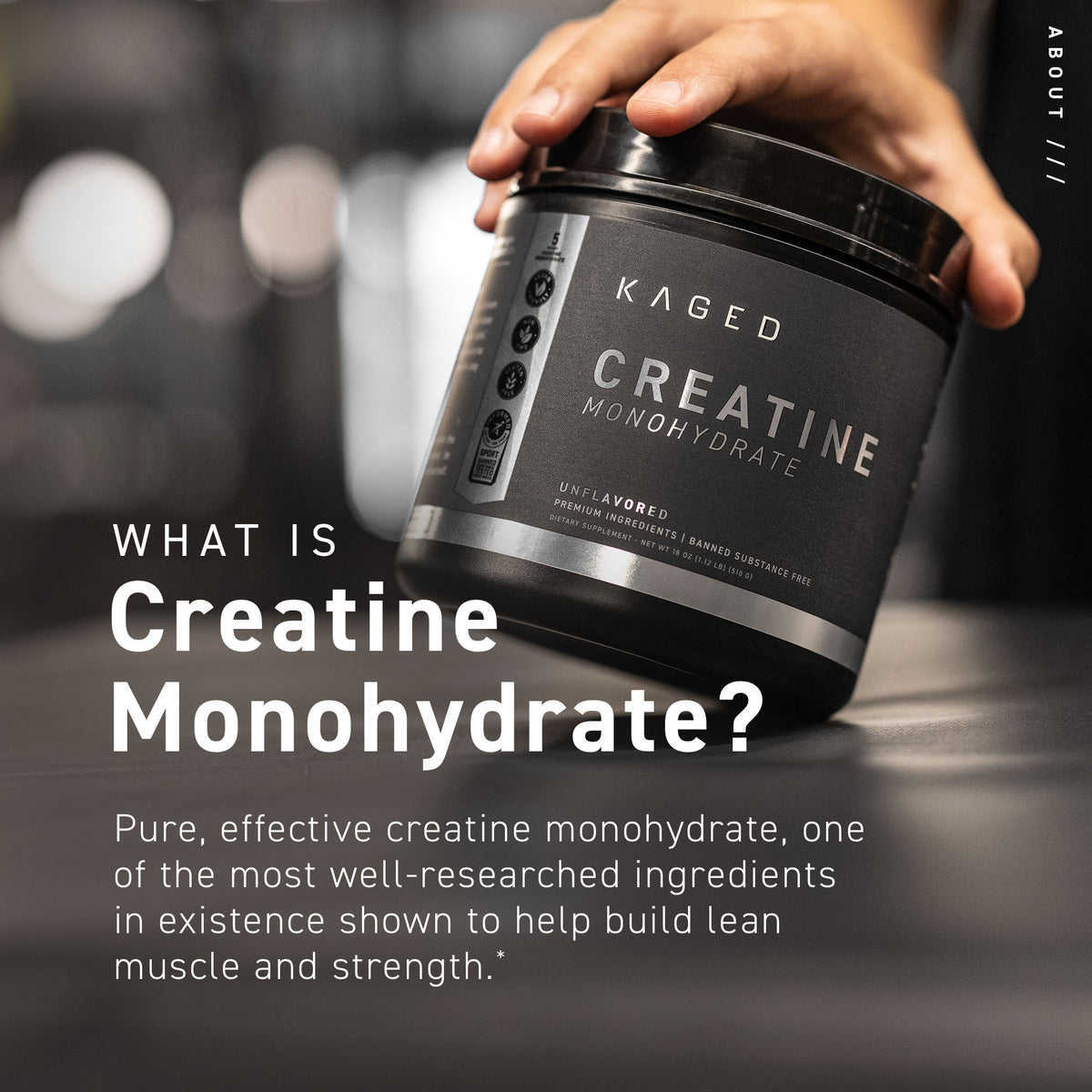 Micronized Creatine Monohydrate Powder - 100% Pure Unflavored Creatine Powder 5000mg per Serv (5G) Amino Acid Supplement Supports Muscle Building 