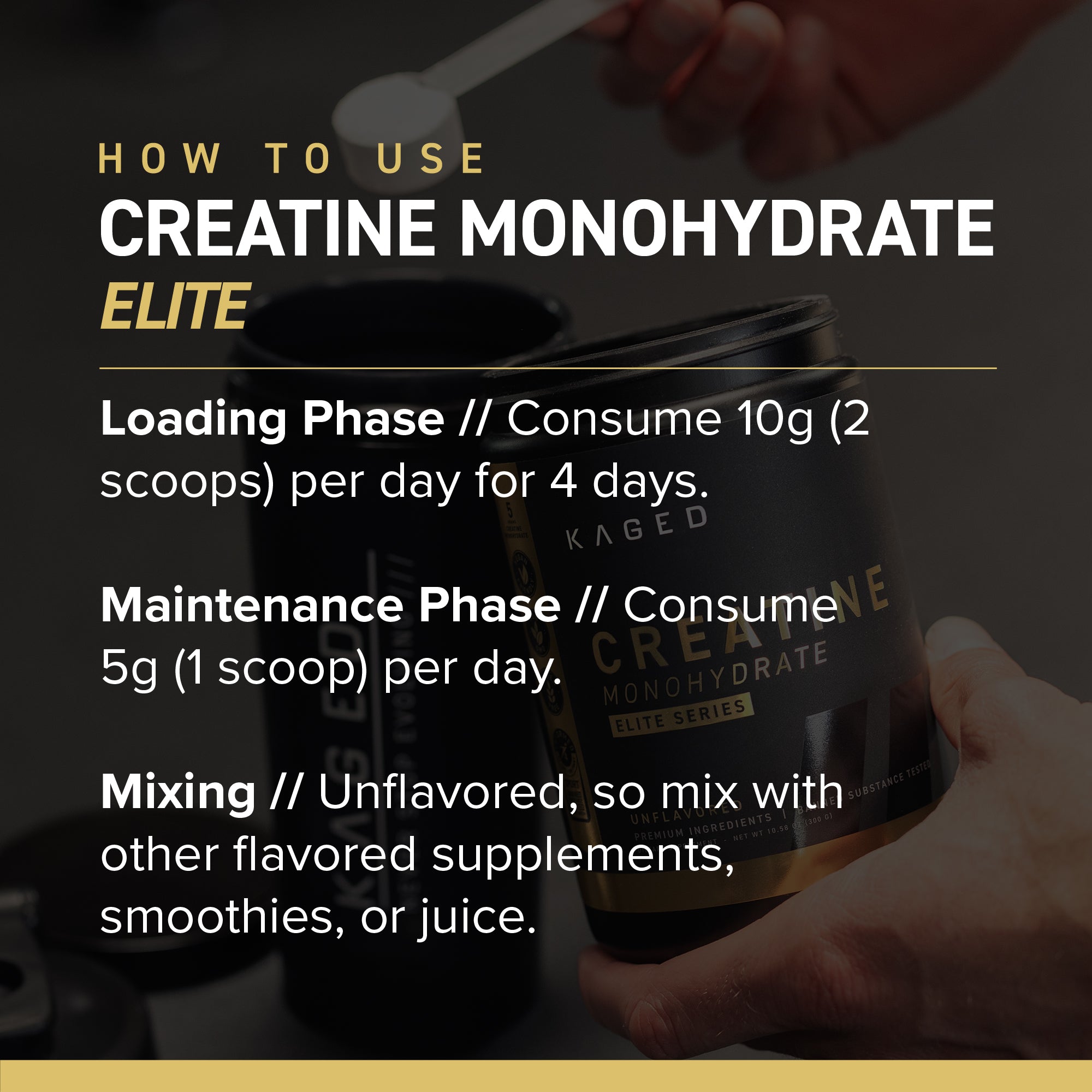 Creatine Monohydrate Elite