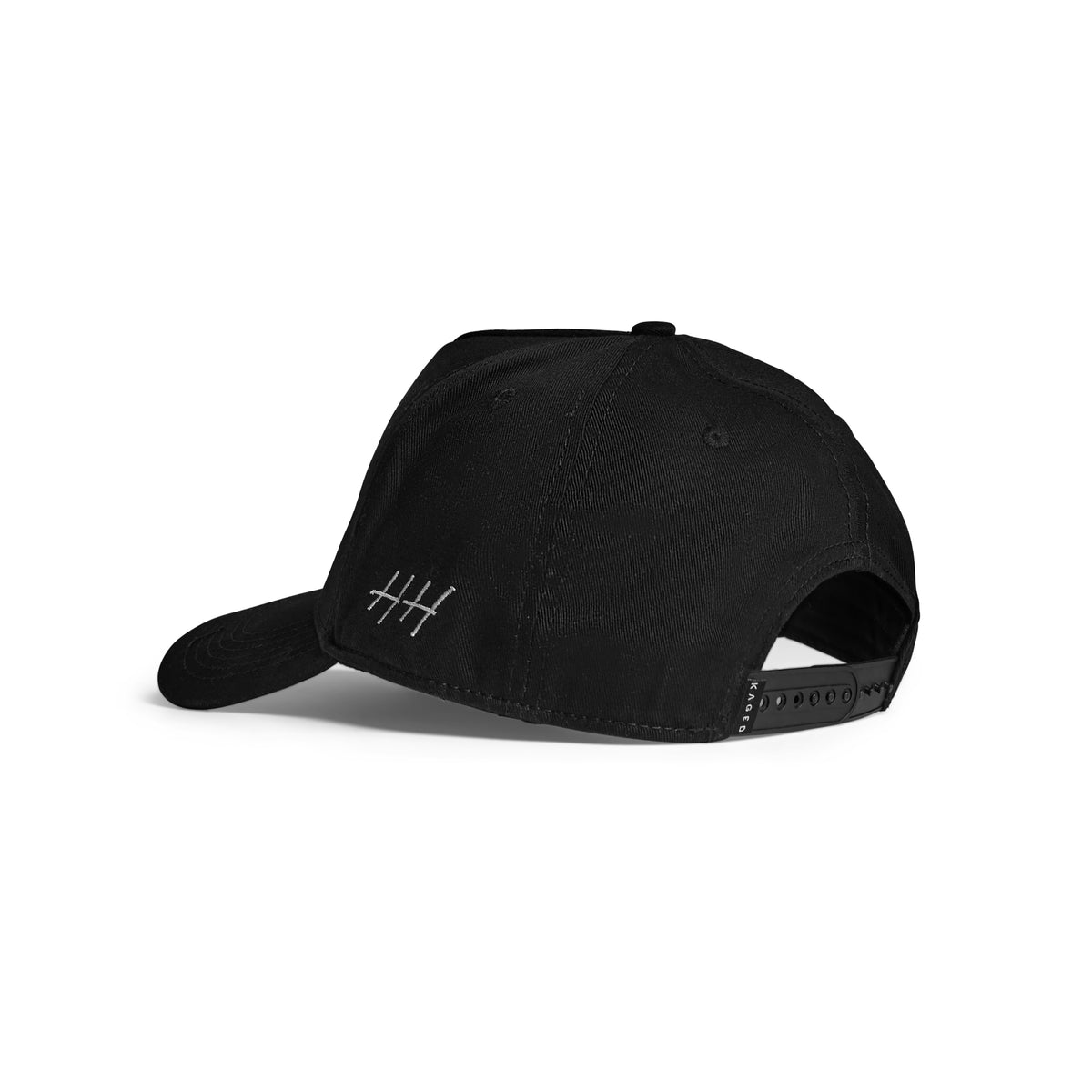 Kaged x Huega House | High-Profile Hat - Black