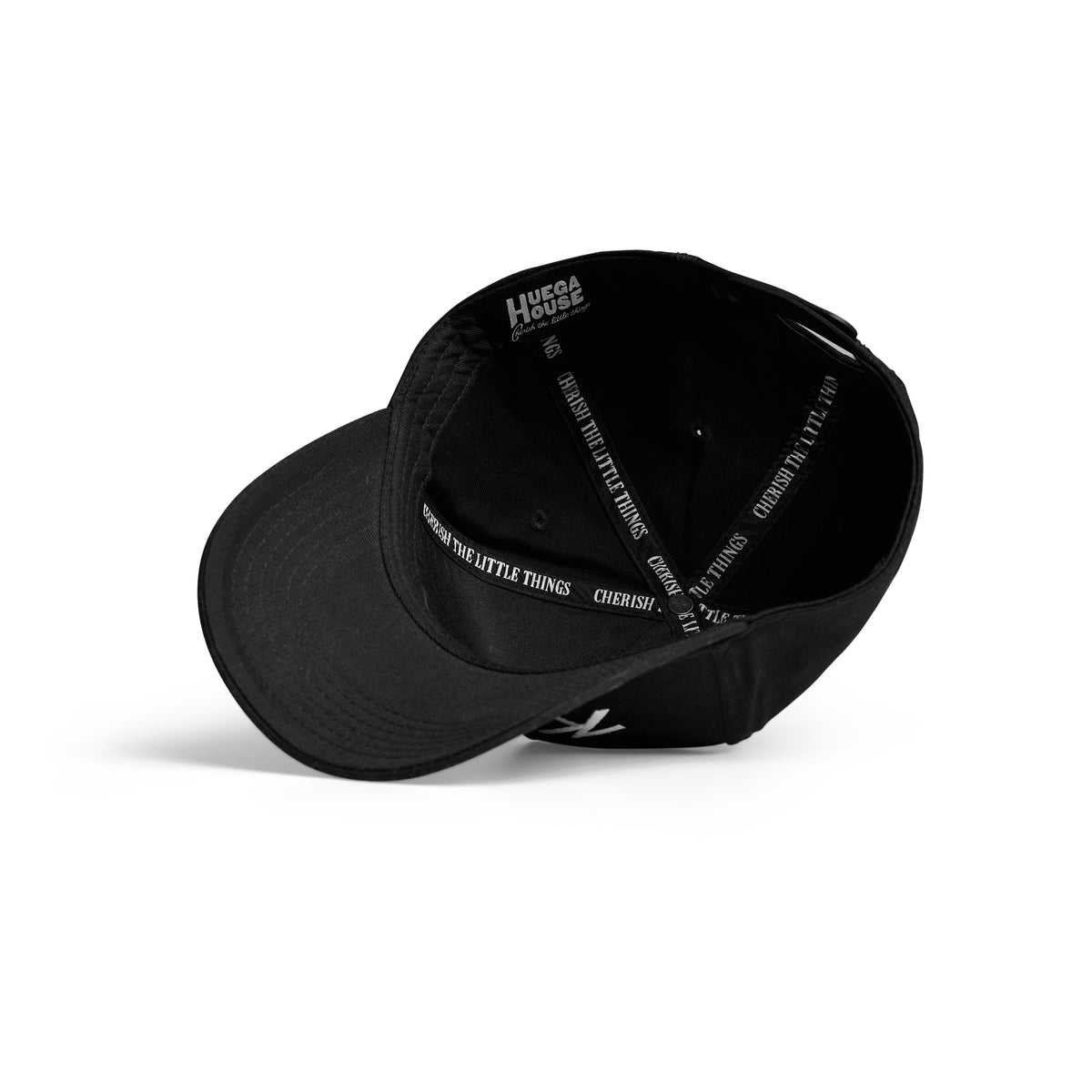 Kaged x Huega House | High-Profile Hat - Black