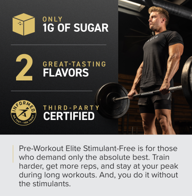 Pre-Workout Elite Stimulant Free