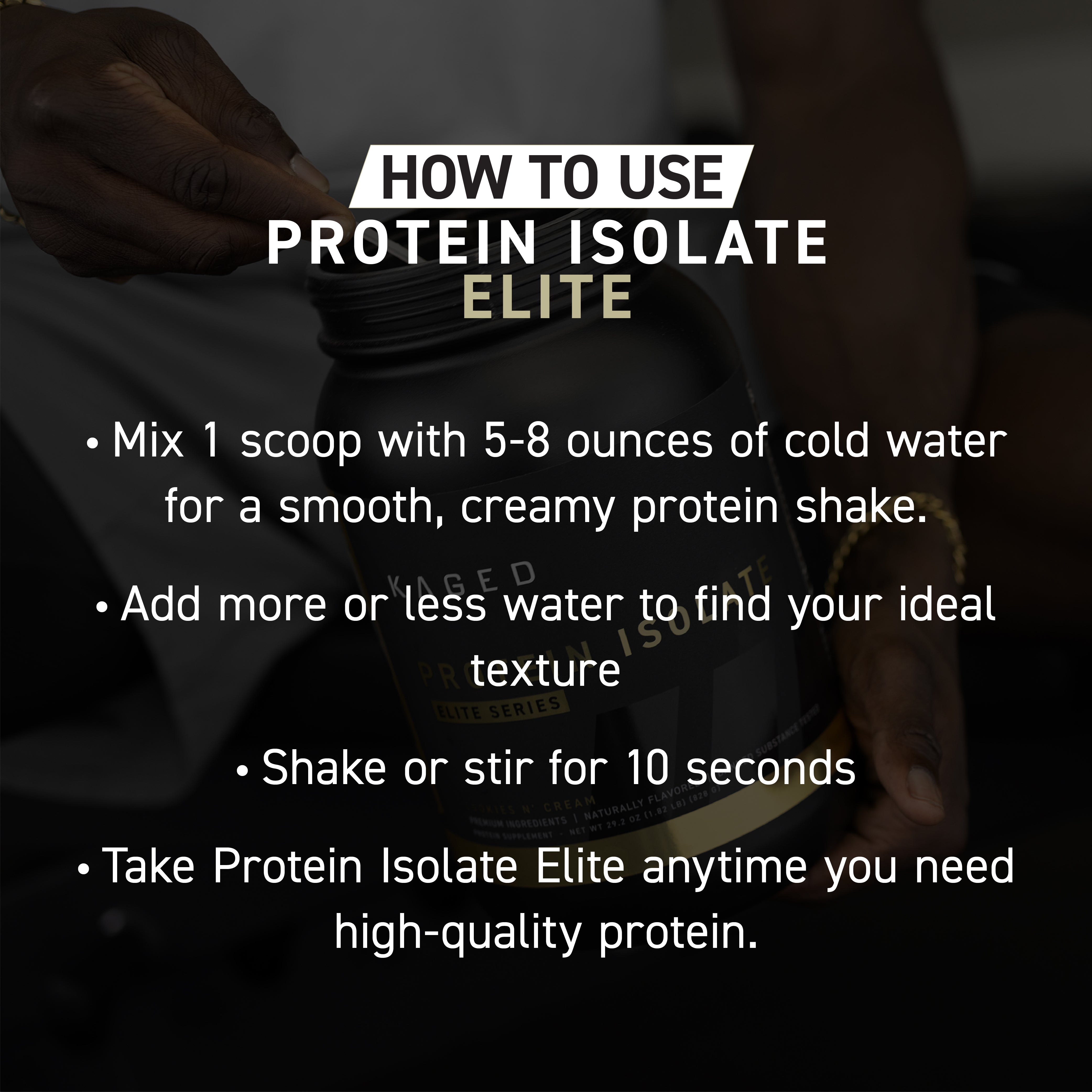 Protein Isolate Elite